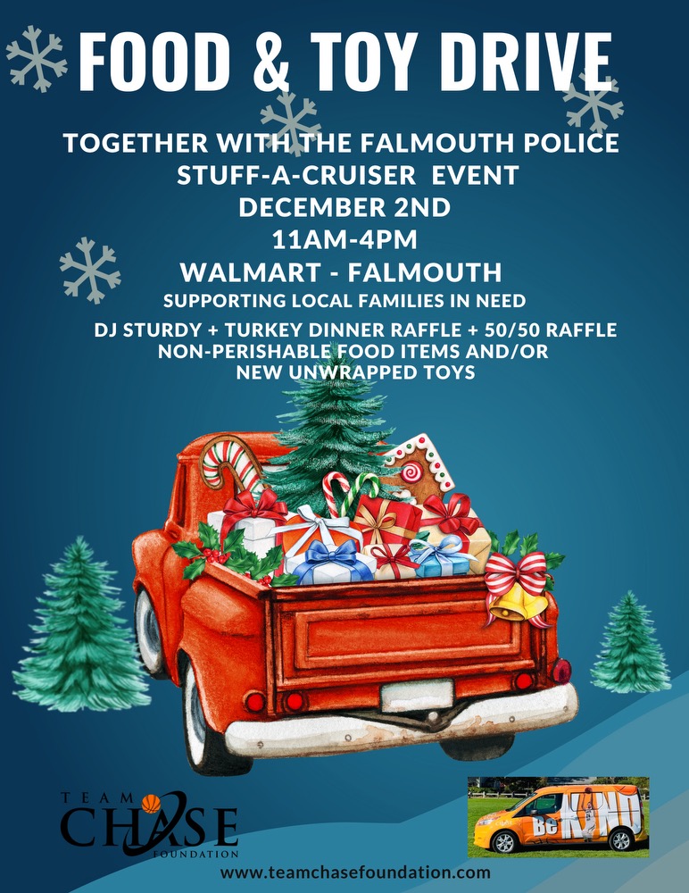 Navy Illustrated Christmas Toy Drive Flyer - 1