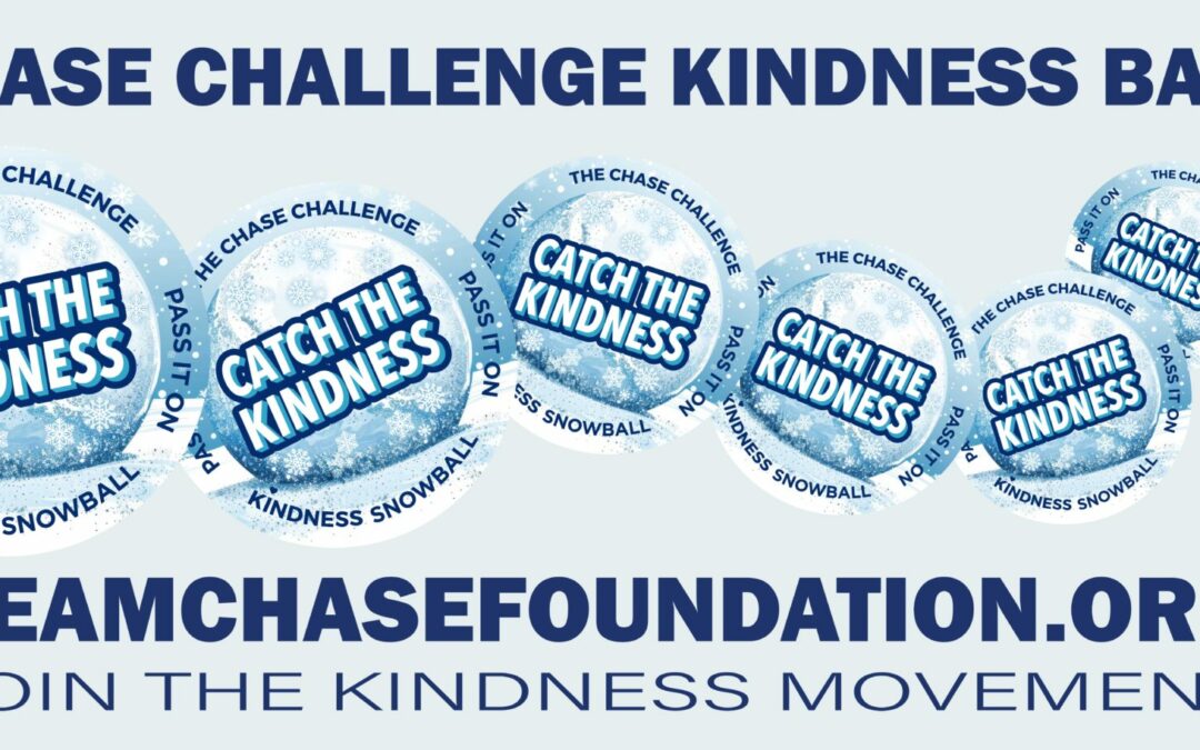Introducing the Limited-Edition 2024 Chase Challenge Snowball: A Fun Way to Spread Kindness!